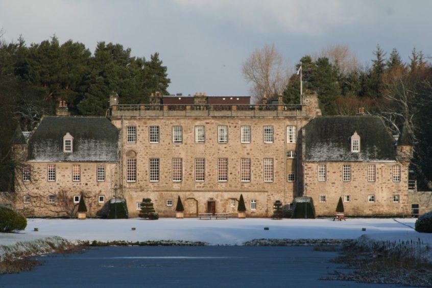 Exterior of Gordonstoun School