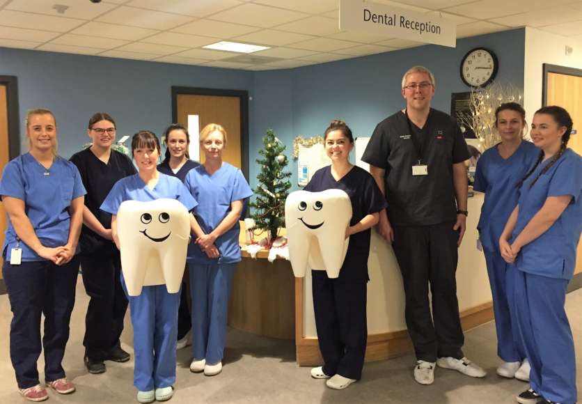Tain Dental Care have raise £10,000 for two days  care at the inpatient Unit at the Highland Hospice.