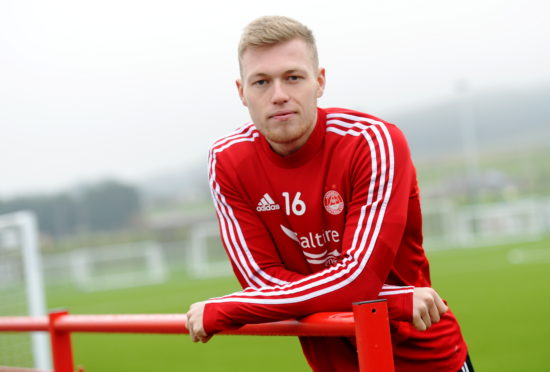 In-demand Aberdeen striker Sam Cosgrove.