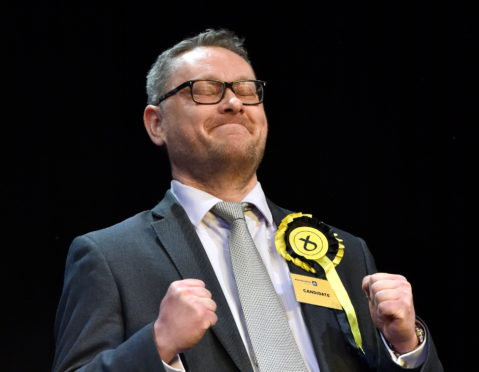 Richard Thomson became MP for Gordon in the December UK General Election. Picture: Kenny Elrick