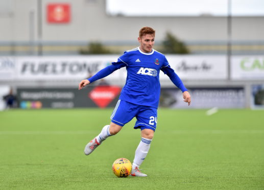 Cove Rangers midfielder Fraser Fyvie.