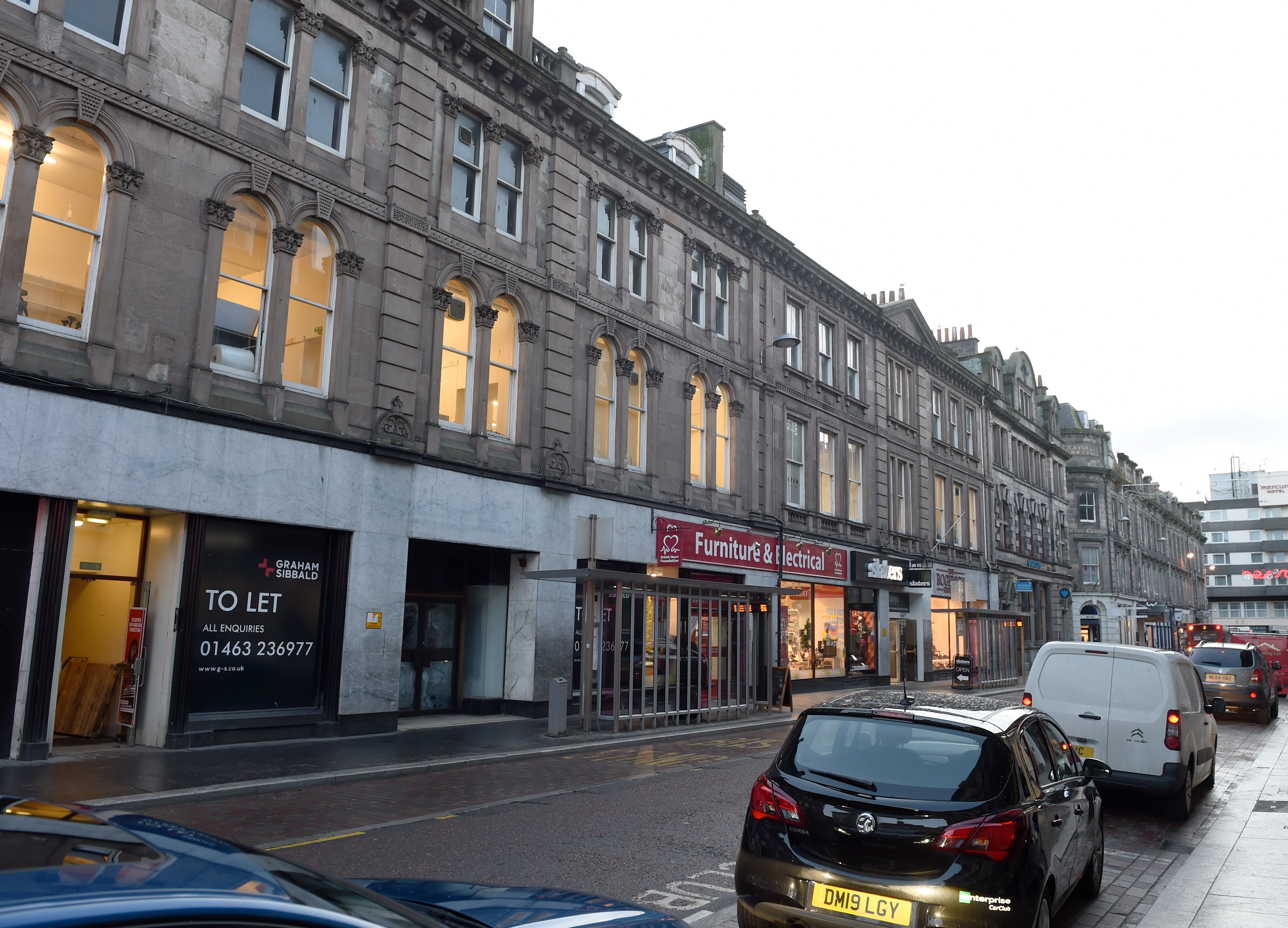Plans are being put in place to replace the former House of Fraser store on Union Street, Inverness with flats and retail units.