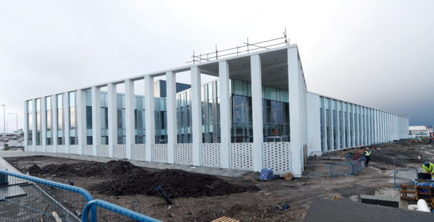 The new Inverness Justice Centre, currently under construction, has been given an opening date of March '30th 2020.