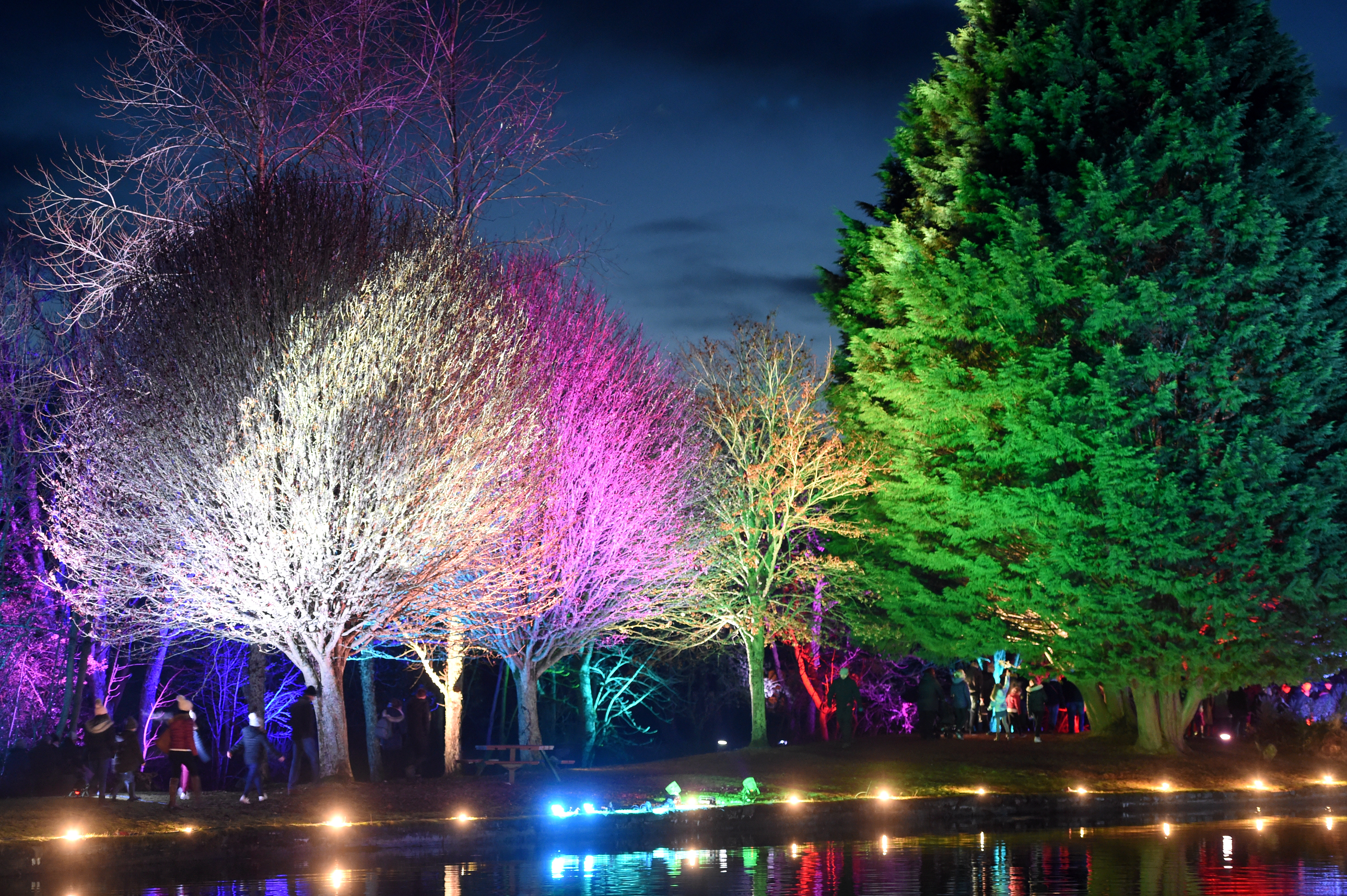 Inverness Winter Wonderland Festival returned to Whin Park. Picture by Sandy McCook.