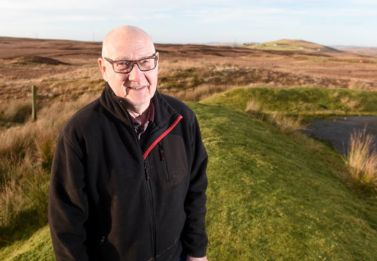 Michael O'Reilly of Inchomney, Rogart in Sutherland has hits out at the latest proposed development in Rogart fearing village will become "encircled" by wind farms. Picture by Sandy McCook