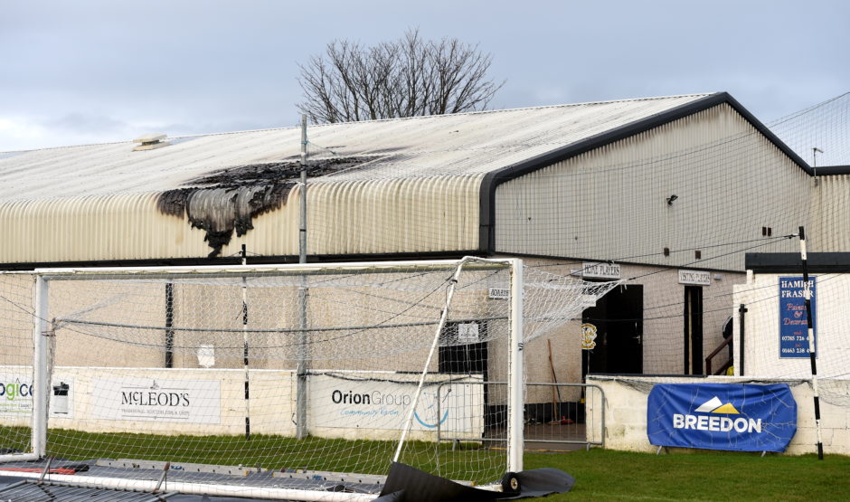 Clachnacuddin Football Club. Picture by Sandy McCook