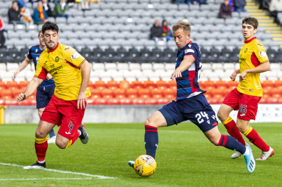 Ross County's Canadian midfielder Harry Paton.