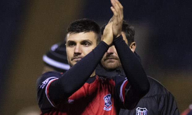 Elgin City defender Matthew Cooper. Image: SNS