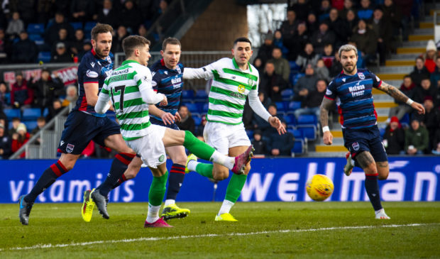 Celtic's Ryan Christie is a product on the Caley Thistle academy.
