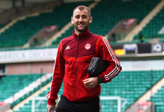 Aberdeen's Niall McGinn.