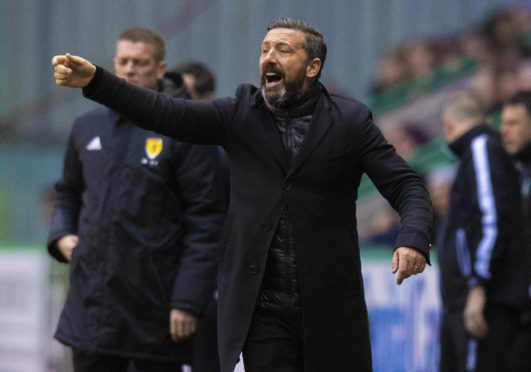 Aberdeen manager Derek McInnes.