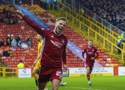 Former Aberdeen striker Bruce Anderson. Image: SNS.