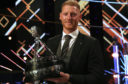 Ben Stokes poses with the BBC Sports Personality of the Year Award in 2019.
