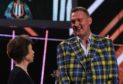 Doddie Weir (right) receives his award from The Princess Royal during the BBC Sports Personality of the Year 2019 at The P&J Live, Aberdeen.