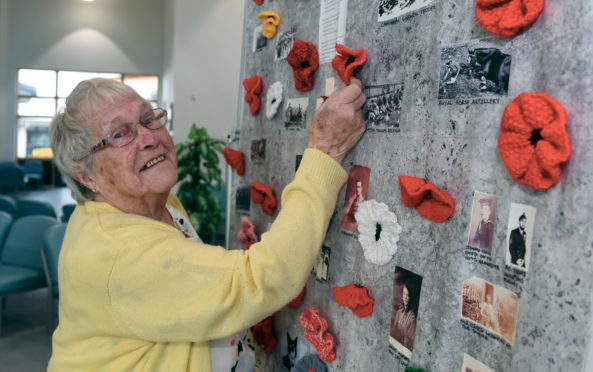 Sheila Jones has been awarded a British Empire Medal for her services to the community. Picture by Heather Fowlie.