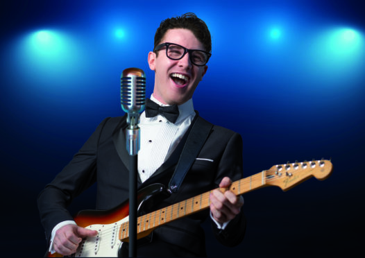 Jason Shaw starring as Buddy Holly