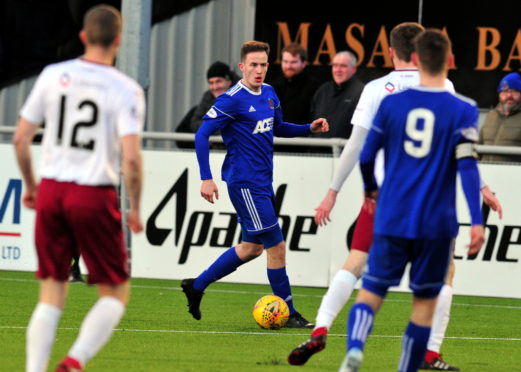 Cove Rangers defender Tom Leighton