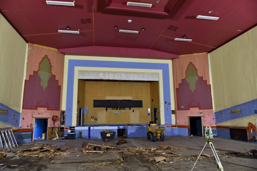 The cinema in Peterhead. Picture by Colin Rennie.