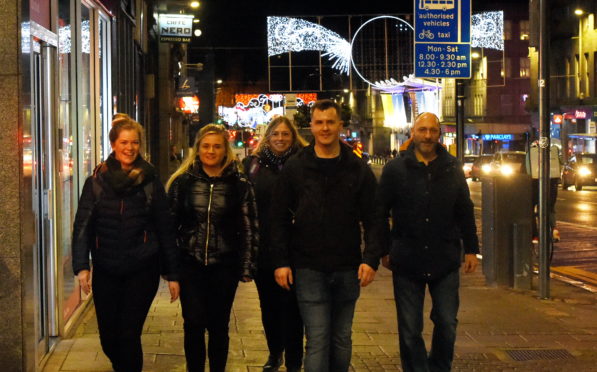 Police, nurses and support workers touring the city centre to speak to homeless people ahead of cold winter.