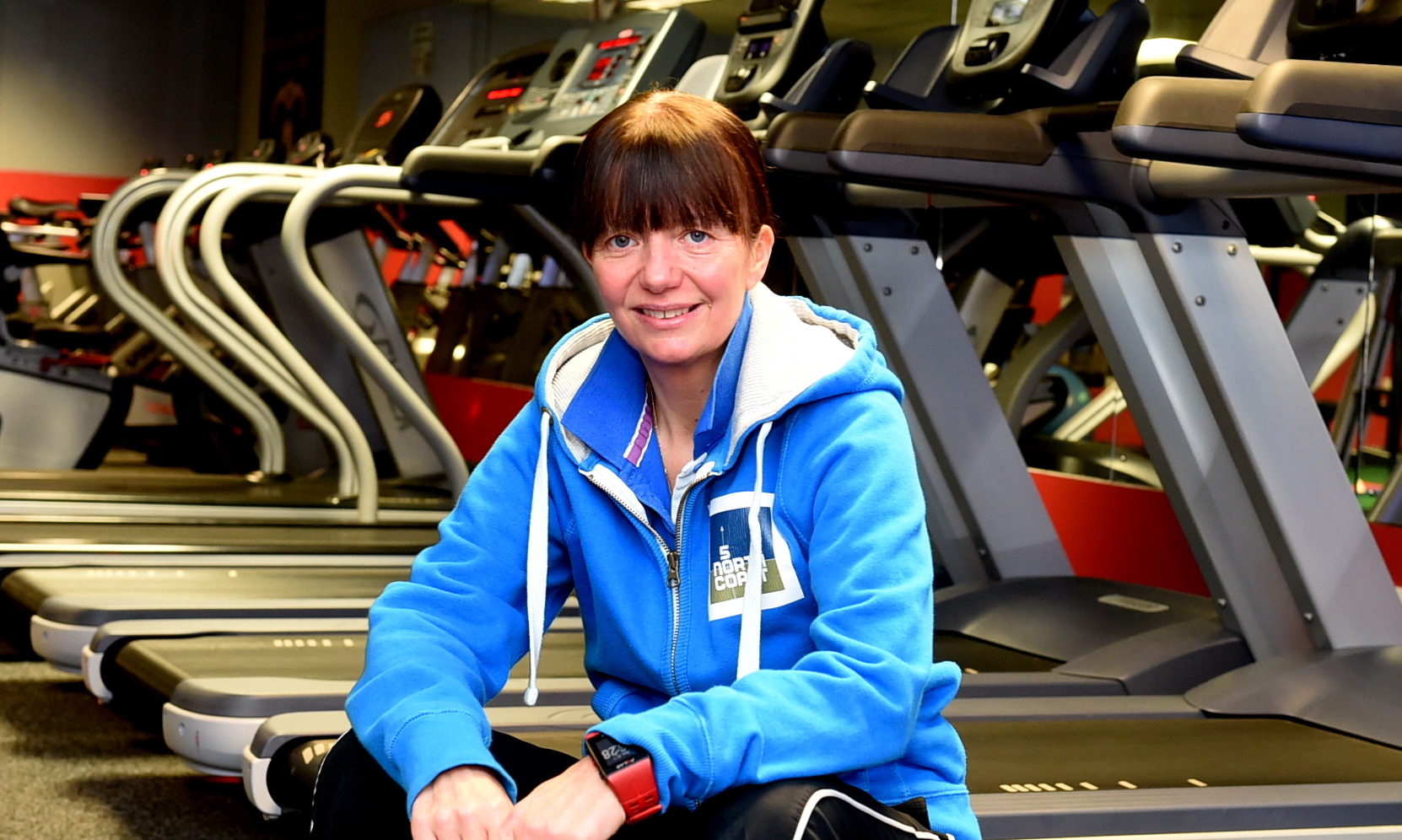 Kerry Smith, Warehouse  Gym, Aberdeen. 
Picture by Jim Irvine