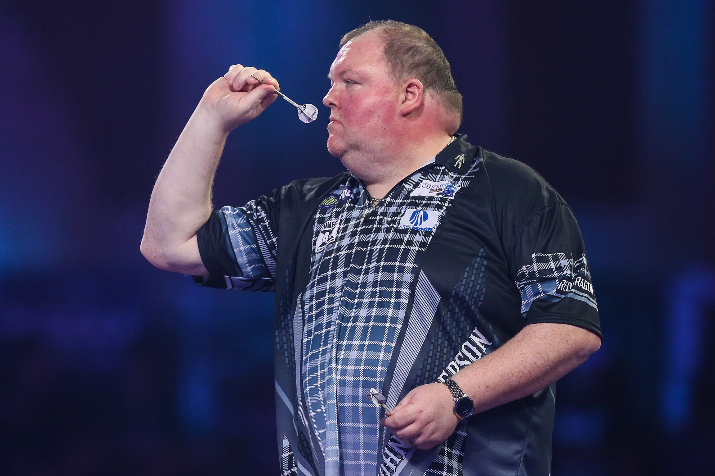 John Henderson during the PDC William Hill World Darts Championship. Picture: Shutterstock.