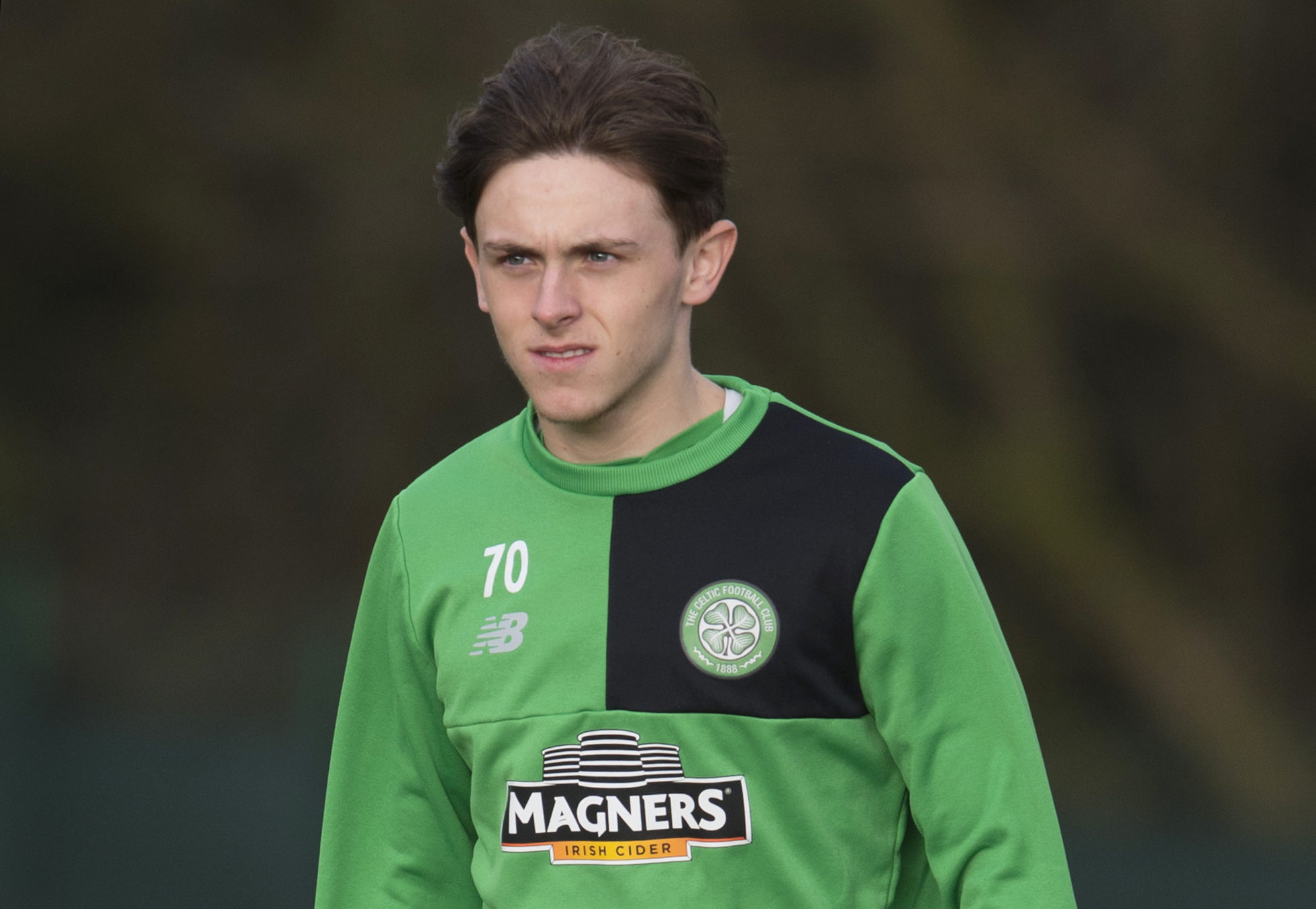 Broque Watson started as a trainee at Celtic.
