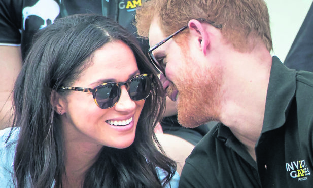 Prince Harry and Meghan were reportedly in a "near catastrophic" car chase. Picture by Danny Lawson/PA Wire