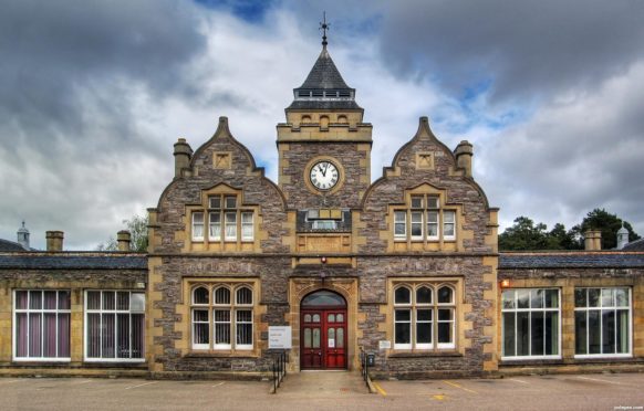 Leanchoil Hospital in Forres. By Jason Hedges.