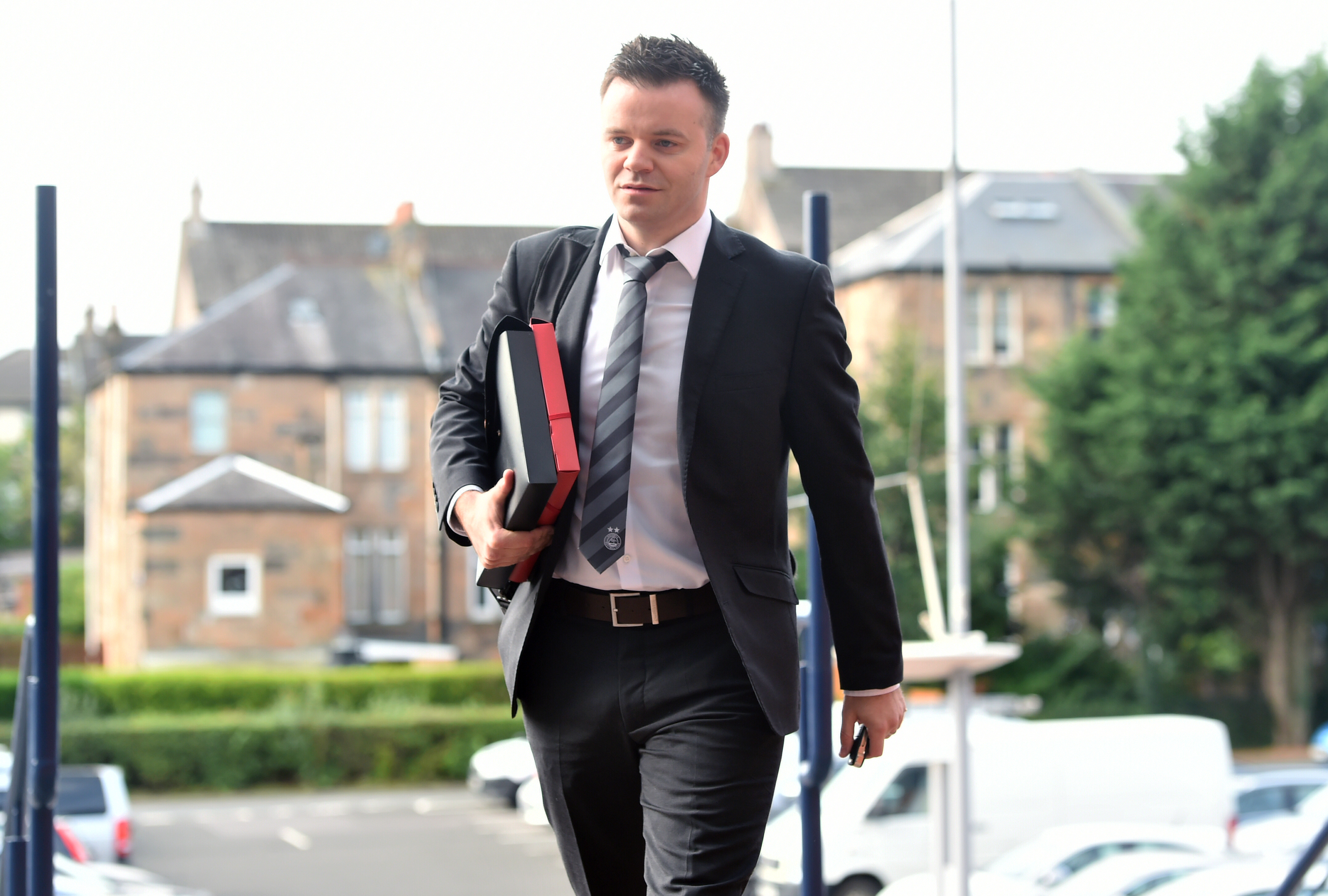 Aberdeen's director of football operations Steven Gunn.