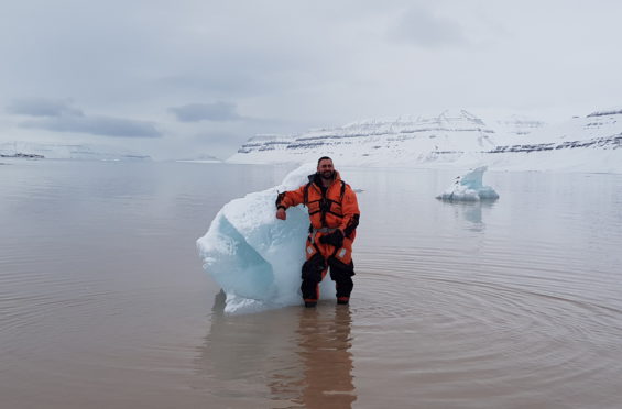 Ashton McDonald in Svalbard