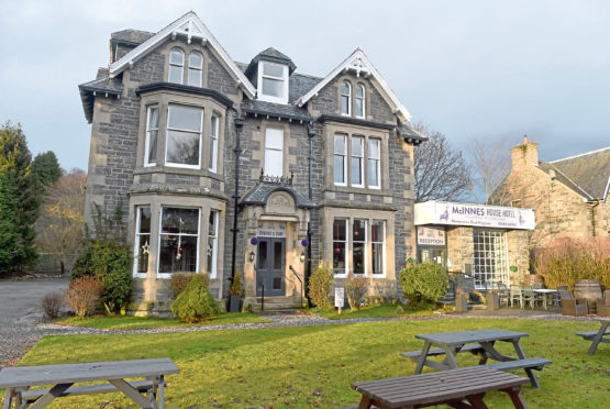 McInnes House Hotel, Kingussie. Picture by Sandy McCook