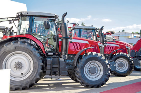 Sales of new tractors in the first four months of 2020 were at their lowest level in four years.