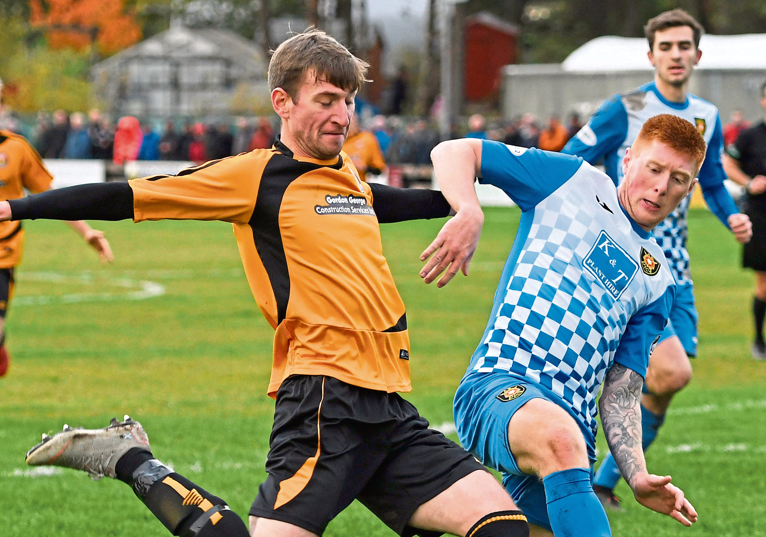 Fort William striker Iain MacLellan.