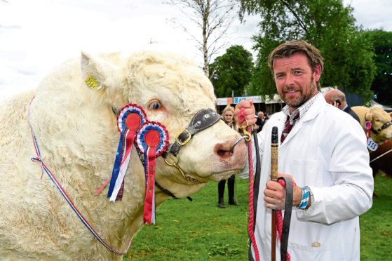 Raymond Irvine will judge the Charolais entries at the sale.