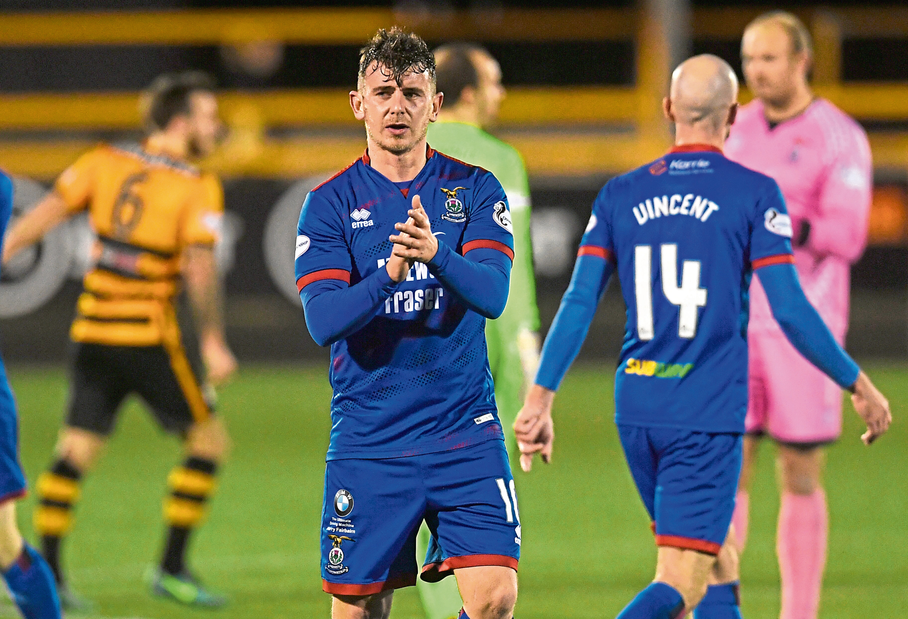 Aaron Doran has been at Caley Thistle for 10 years