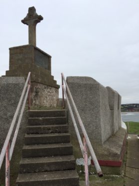 Macduff Market Cross as it stands now