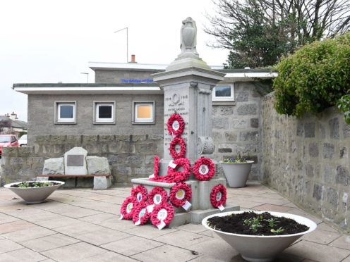 The Bridge of Don War Memorial. Picture by Paul Glendell