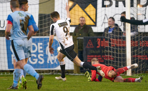 Fraserburgh's Paul Campbell scores No 2