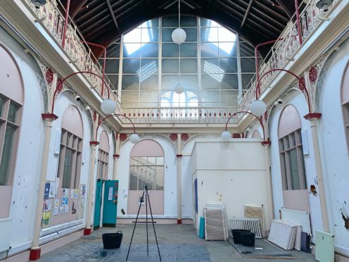 The former Inverness Royal Academy building will see its old Assembly Hall renovated