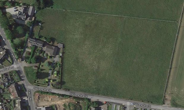 Planning permission in principle has been granted for 23 homes in this field on the eastern edge of Kingswells.