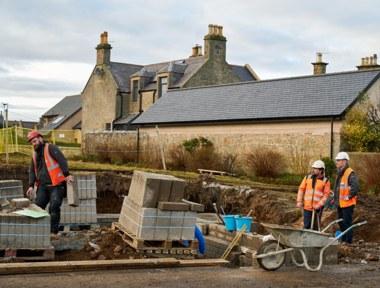 The site of the new Pavilion under Construction by Tulloch Builders at the Marine Park. Picture by JASPERIMAGE.