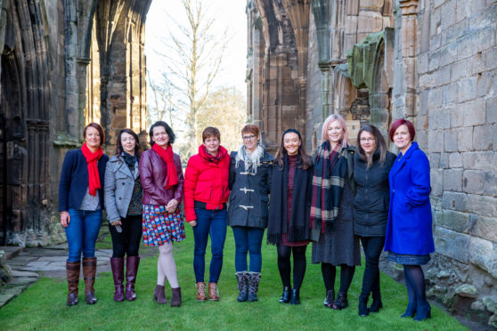 Moray Business Women committee: Donna Harper, Jane Williams, Alison Read, Clare Lock, Amy Mortimer, Aimee Stephen, Caroline Byrne, Sheryl Dyer, Laura McFadden.