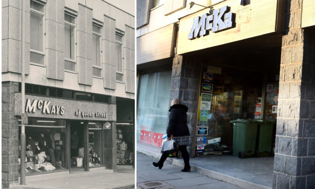 Clothing shop McKay's has closed its Queen Street store.