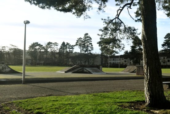 Vandalism at Kellands Park. Picture by Chris Sumner