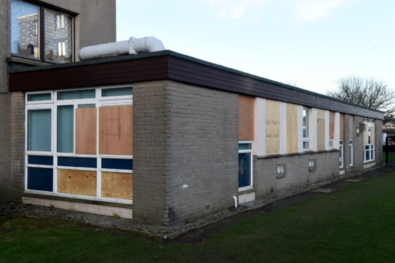 Locator of Kincorth Medical Centre, that was vandalised and had 18 windows broken. 

Picture by KENNY ELRICK     28/01/2020