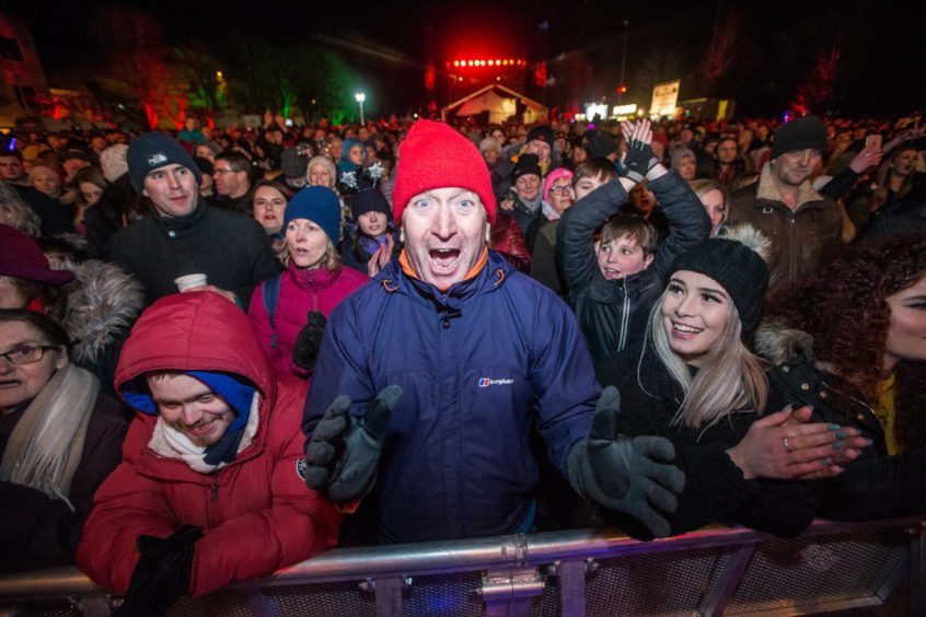 Inverness brings in the New Year with its' Red Hot Highland Fling.