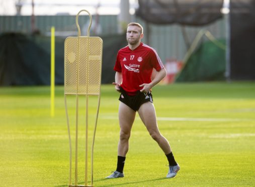 Dylan McGeouch in Dubai.