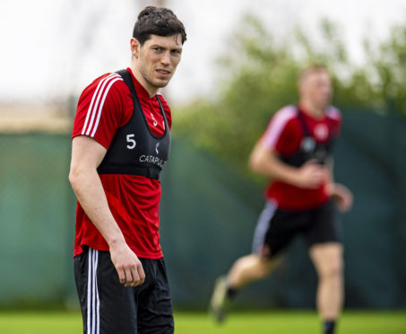 Aberdeen defender Scott McKenna.