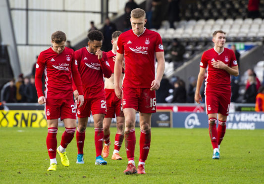 A dejected Aberdeen.