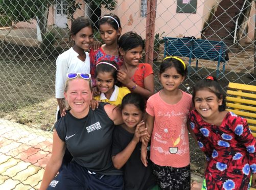 Sarah Rhind on a cultural exchange trip to India
